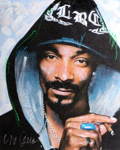 Snoop Dogg Mixed Media | Sid Maurer,{{product.type}}