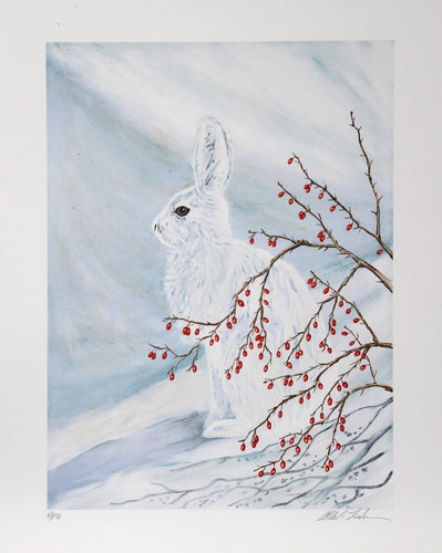 Snow Bunny Lithograph | Allen Friedman,{{product.type}}