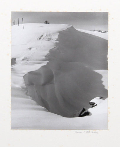Snow Crevice, Colorado Black and White | Thomas McCartney,{{product.type}}