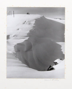 Snow Crevice, Colorado Black and White | Thomas McCartney,{{product.type}}