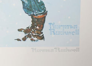Snowman Poster | Norman Rockwell,{{product.type}}