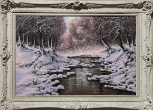 Snowy Banks of the River Oil | Josef Dande,{{product.type}}