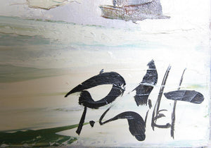 Snowy Landscape Oil | Unknown Artist,{{product.type}}