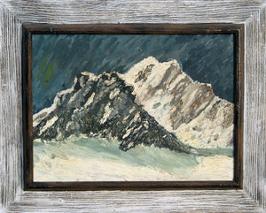 Snowy Mountains Oil | Unknown Artist,{{product.type}}