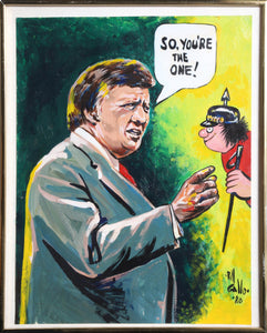 So You're the One (George Steinbrenner) Acrylic | Bill Gallo,{{product.type}}