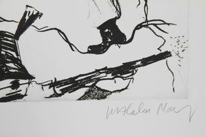 Soldier Etching | Malcolm Morley,{{product.type}}