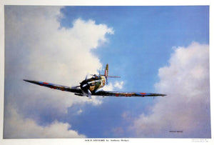 Solo Spitfire Poster | Anthony Hedges,{{product.type}}