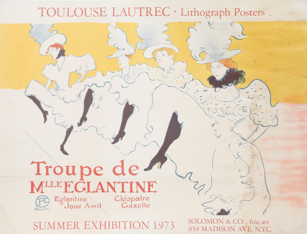 Solomon & Co. Poster - Summer 1973 Poster | Henri de Toulouse-Lautrec,{{product.type}}