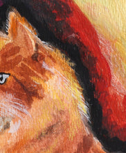 Somali Cat watercolor | Erik Freyman,{{product.type}}