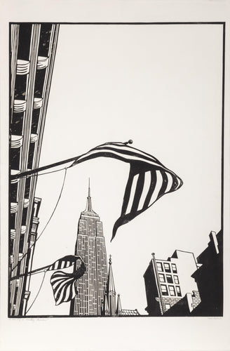 Something American Woodcut | David Preston,{{product.type}}