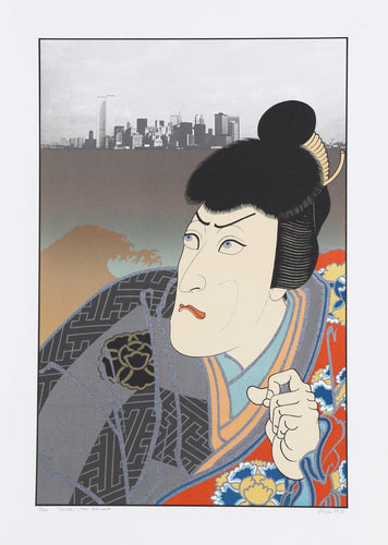 Sonja (after Hirosada) Screenprint | Michael Knigin,{{product.type}}