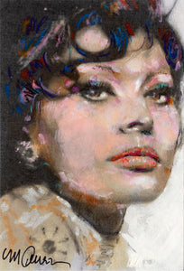 Sophia Loren Oil | Sid Maurer,{{product.type}}