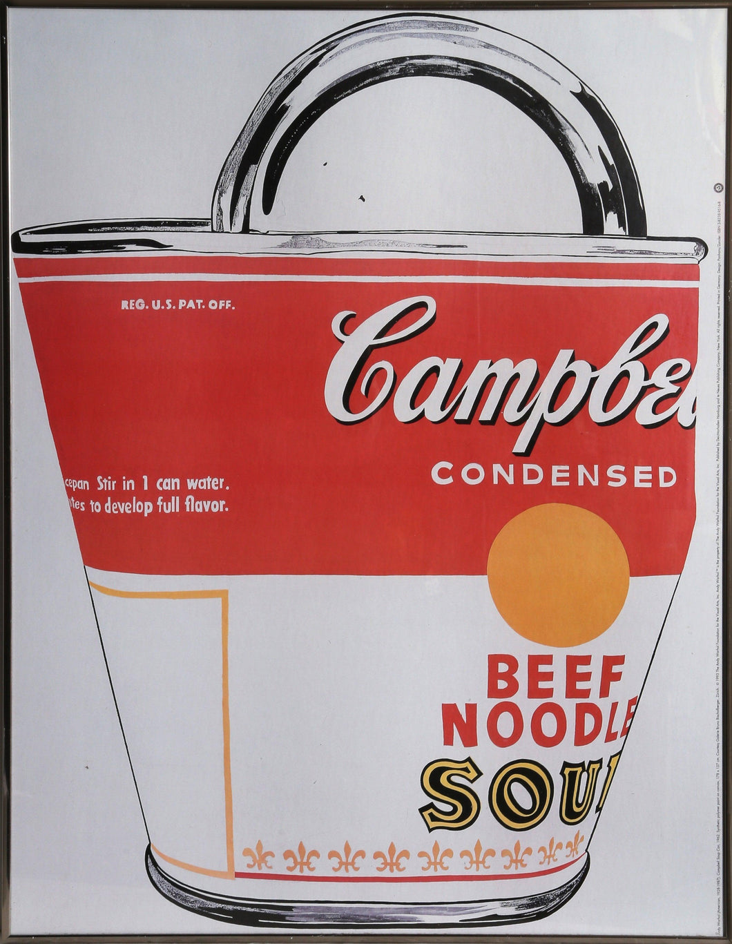 Soup Can Bag Poster | Andy Warhol,{{product.type}}