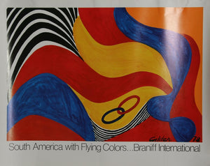 South America with Flying Colors Poster | Alexander Calder,{{product.type}}