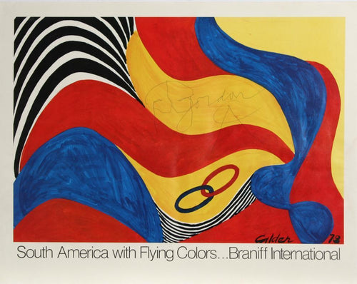 South America with Flying Colors Poster | Alexander Calder,{{product.type}}