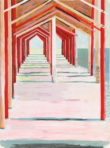 South Carolina Beach Gouache | Biagio Civale,{{product.type}}