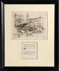 South Street Etching | Anton Schutz,{{product.type}}