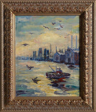 South Street, New York Oil | Margaretha E. Albers,{{product.type}}