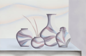 Southwestern Pottery Screenprint | Unknown Artist,{{product.type}}