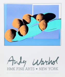 Space Fruits (Cantaloupes) Poster | Andy Warhol,{{product.type}}