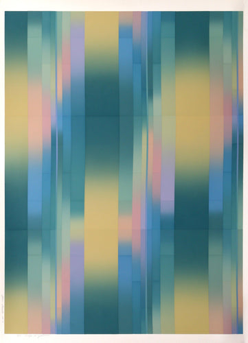 Space Sounds No. 3 Screenprint | Evelyn B. Johnson,{{product.type}}