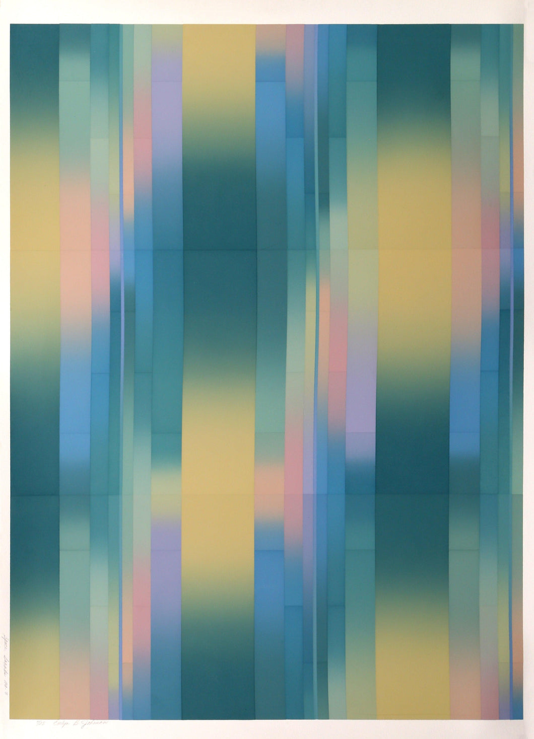 Space Sounds No. 3 Screenprint | Evelyn B. Johnson,{{product.type}}