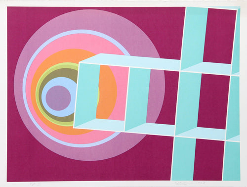 Spacescape II Screenprint | Rita Simon (aka Atirnomis),{{product.type}}