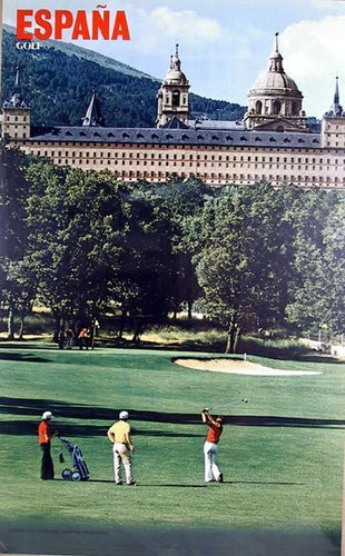 Spain - Espana: Golf Poster | Travel Poster,{{product.type}}