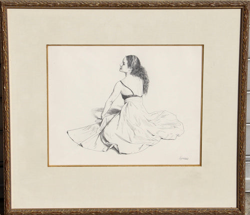 Spanish Dancer II Pencil | Douglas Hofmann,{{product.type}}