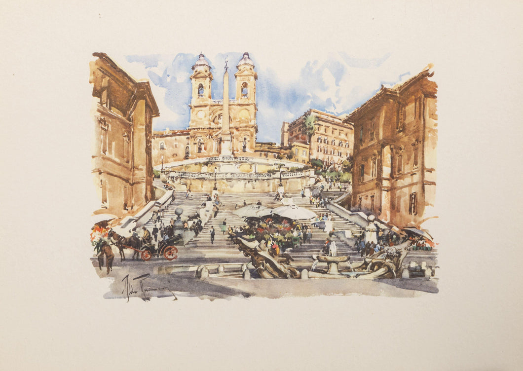 Spanish Steps digital | Aldo Raimondi,{{product.type}}