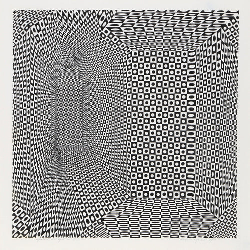 Spatial Concept II Screenprint | Roy Ahlgren,{{product.type}}