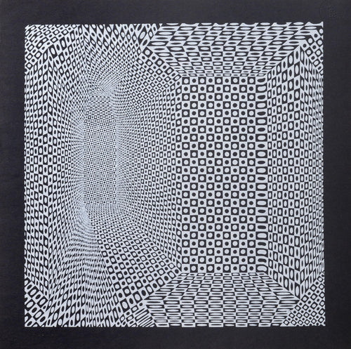 Spatial Concept V lithograph | Roy Ahlgren,{{product.type}}