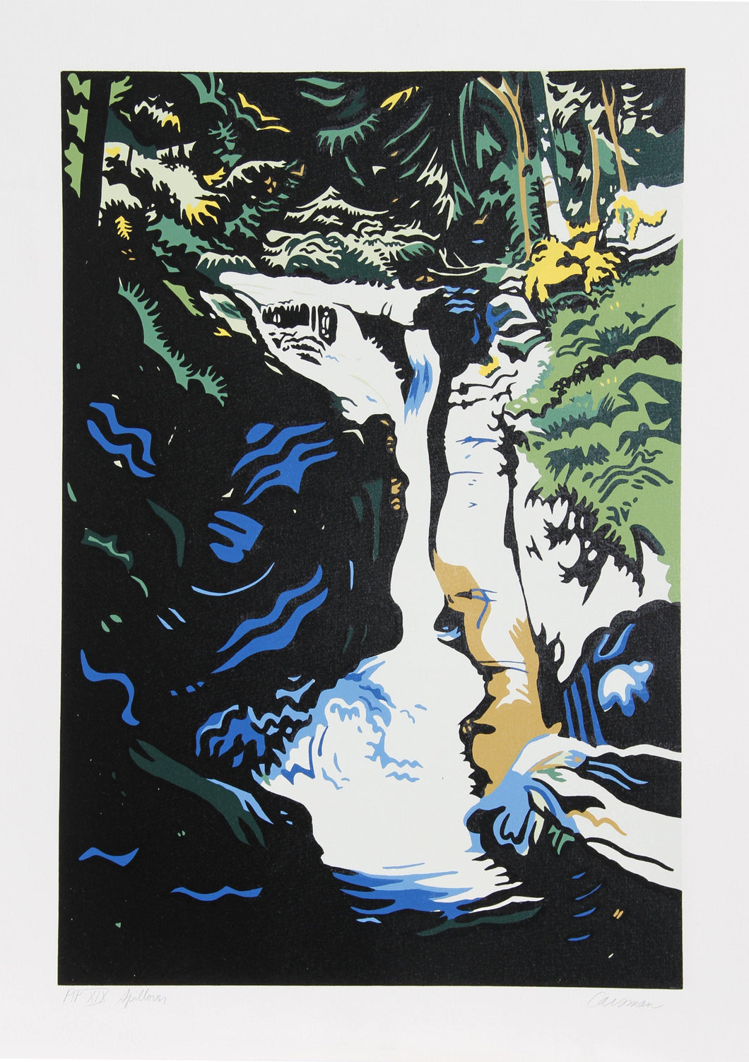 Spillover Screenprint | Jon Carsman,{{product.type}}