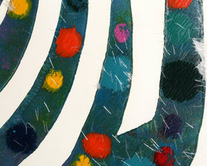 Spiral screenprint | Amaranth Roslyn Ehrenhalt,{{product.type}}