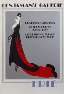 Splendeur; Benjaman's Galerie poster | Erté,{{product.type}}