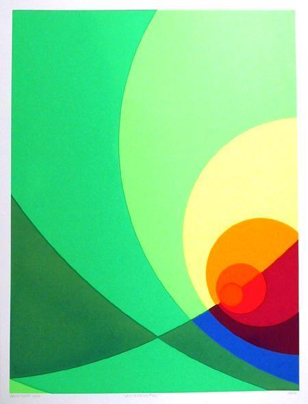 Split Infinity #4BS Screenprint | Herbert Aach,{{product.type}}