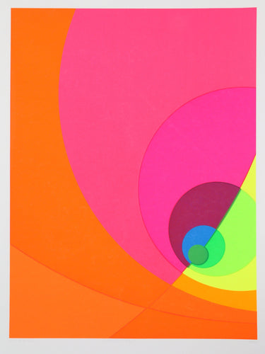 Split Infinity #9BS Screenprint | Herbert Aach,{{product.type}}