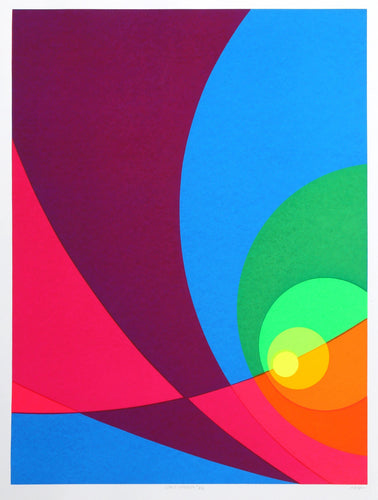 Split Infinity #B15 Screenprint | Herbert Aach,{{product.type}}