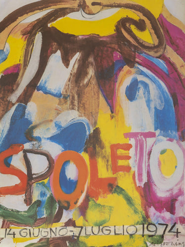 Spoleto Lithograph | Willem de Kooning,{{product.type}}