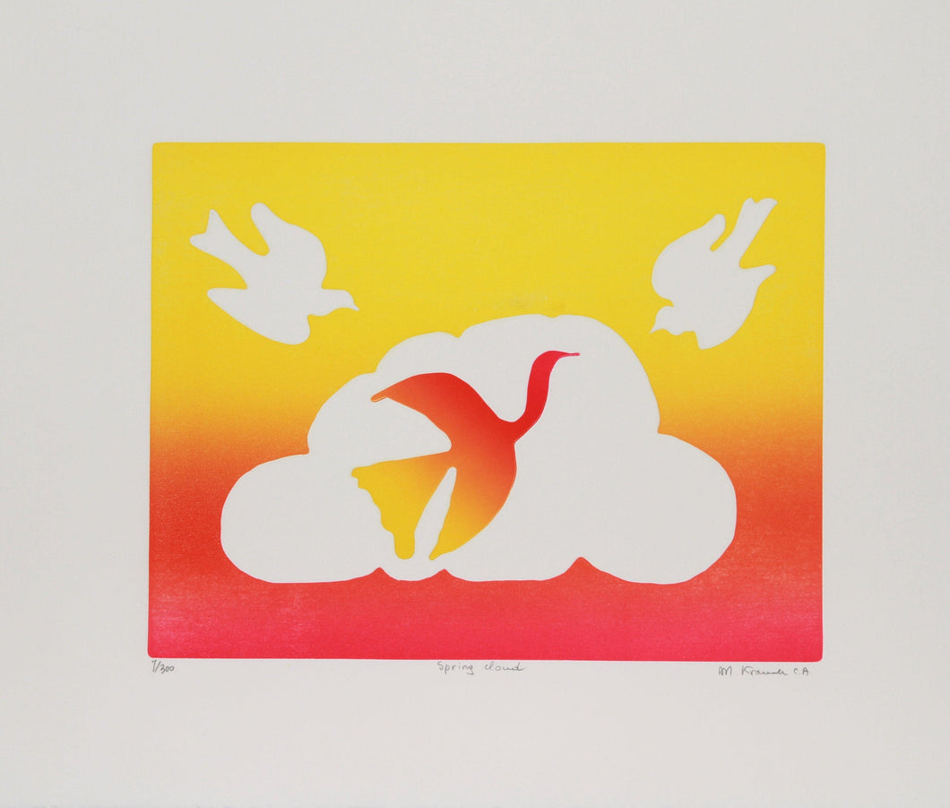 Spring Cloud Etching | Mireille Kramer,{{product.type}}
