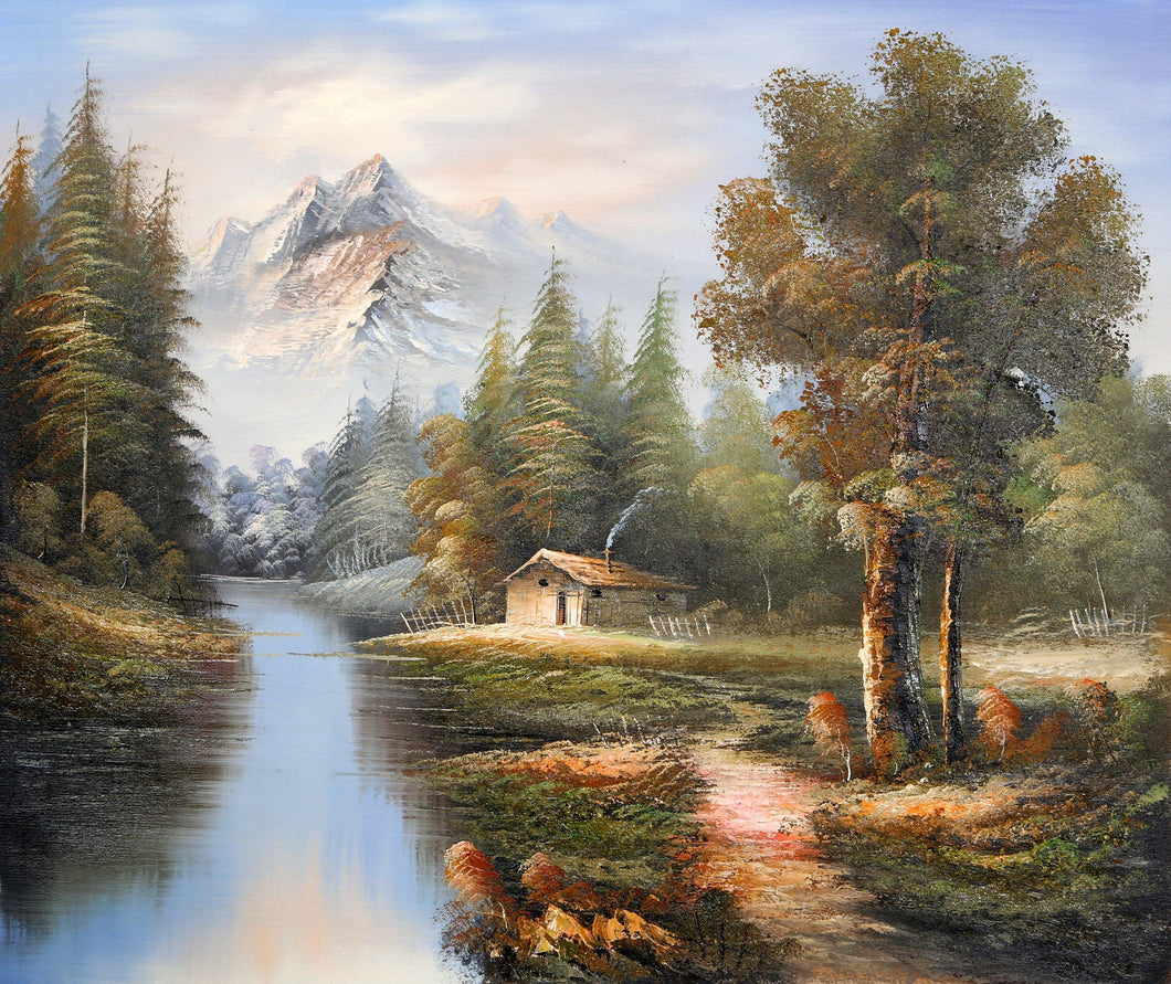 Spring Mountain Landscape (31) Oil | Shumu Fu,{{product.type}}
