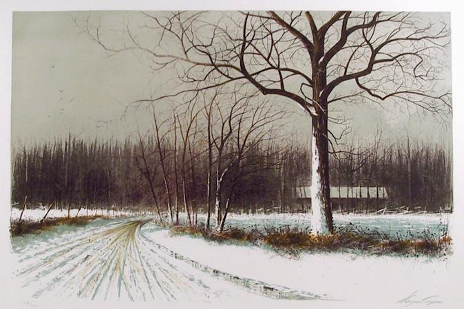 Spring Road Lithograph | Wayne Cooper,{{product.type}}