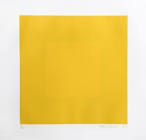 Spring Suite (Yellow with Yellow) Etching | Richard Anuszkiewicz,{{product.type}}