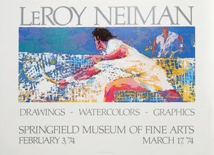 Springfield Museum of Fine Arts (Tennis) Poster | LeRoy Neiman,{{product.type}}