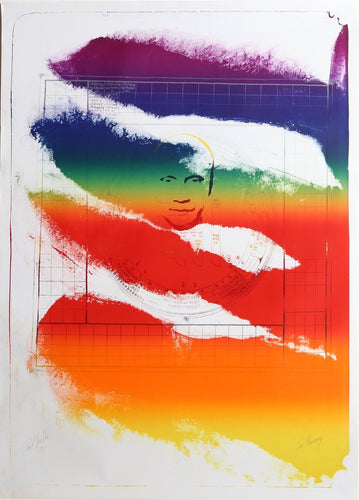 Sri Chinmoy Screenprint | Paul Jenkins,{{product.type}}