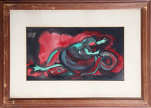 St. George and the Dragon Watercolor | Alfred Van Loen,{{product.type}}