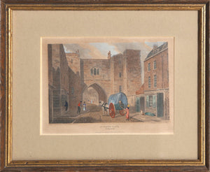 St. John's Gate, Clerkenwell Etching | John Preston Neale,{{product.type}}