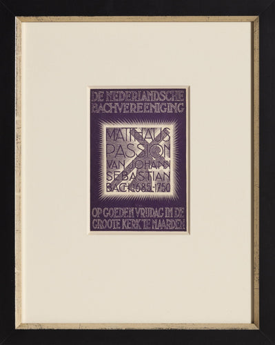 St. Matthews Passion Woodcut | M.C. (Maurits Cornelis) Escher,{{product.type}}