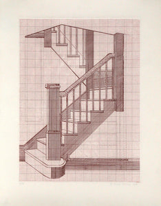 Staircase Etching | Alice Adams,{{product.type}}