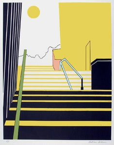 Stairway Screenprint | Beatrice Seiden,{{product.type}}
